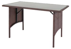 Table en polyrotin G16 Marron - Polyrotin - 112 x 68 x 60 cm