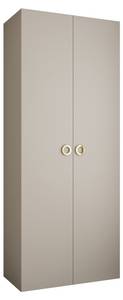 Drehtürenschrank Como 1 Beige - Gold - 100 x 40 cm