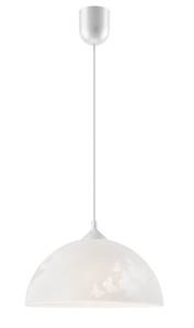 Dome Pendentif Blanc