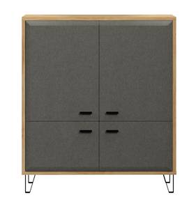 Commode ZETA Beige - Bois manufacturé - 98 x 112 x 42 cm