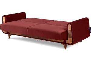 GUSTAVO Sofa 3-Sitzer Bordeaux