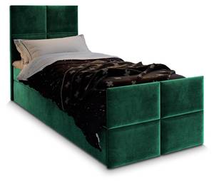 Boxspringbett ARIEL 80 Hellgrün - Breite: 80 cm