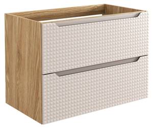 Schrank unter waschbecken LUXOR CUW80 2D Beige