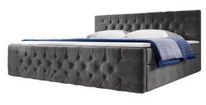 Boxspringbett Velutto Grau - Breite: 120 cm - H4