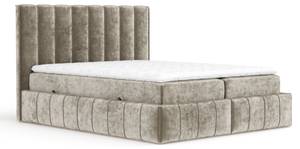 Boxspringbett Moretti Beige - Breite: 140 cm