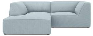 Ecksofa RUBY 3 Sitzplätze Hellblau