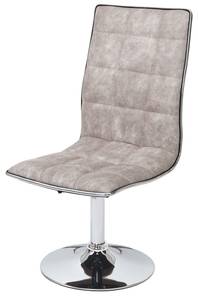 Chaise capitonnée C41 (lot de 2) Ardoise