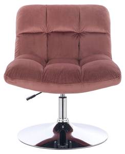 Loungesessel LAUREL Pink - Textil - 75 x 87 x 75 cm