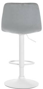 Tabouret de bar Divo Lot de 2 Gris