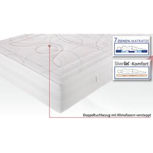 Matelas Sleep Gel 4 Matelas en gel à micro-ressorts ensachés 7 zones de confort - 100 x 200cm - D3 medium