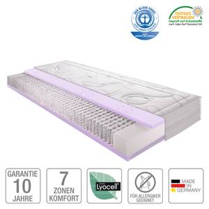 Matelas Sleep Gel 4 Matelas en gel à micro-ressorts ensachés 7 zones de confort - 120 x 200cm - D3 medium