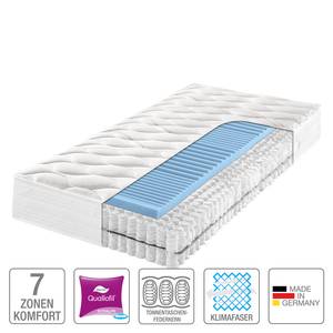 7 zones thermogel-pocketveringmatras Plu 7-zones - 90 x 200cm - H3 medium