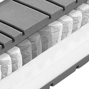 Matelas Active Pro 180 Ressorts bombés ensachés 7 zones de confort - 90 x 200 cm - Degré de fermeté 2, jusqu'à 80 kg