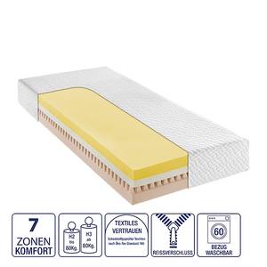 Matelas en mousse visco 7 zones Diamant 120 x 200cm - D3 à partir de 80 kg