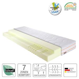 Matelas en mousse viscoélastique mazzy20 7 zones de confort - 140 x 200cm