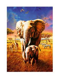 Puzzle A Chesterman Elefant Papier - 27 x 6 x 40 cm