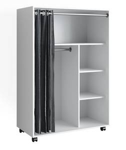 Kleiderschrank Doros 40594 Weiß