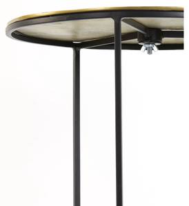 Table d'appoint Talca Marron - Métal - 49 x 52 x 49 cm