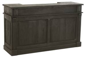 Buffetschrank BLK LOMBOK Schwarz - Holz teilmassiv - 55 x 106 x 180 cm