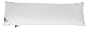 Seitenschläferkissen Federkissen Weiß - Textil - 50 x 15 x 140 cm