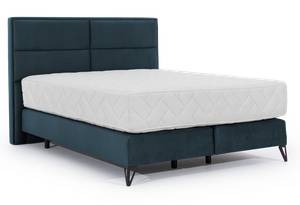 Boxspringbett CANDORIS Türkis - Breite: 198 cm