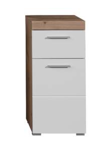 Meuble bas ALPHA Blanc - Bois manufacturé - 37 x 79 x 31 cm