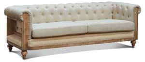 3-Sitzer Sofa Montaigu Beige - Textil - 82 x 72 x 218 cm