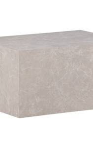 Table basse JERSEY CT60 Imitation marbre gris