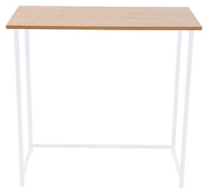 Schreibtisch Klappbar Braun - Holzwerkstoff - 80 x 76 x 40 cm