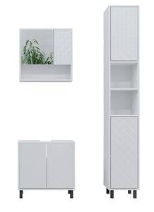 Mobilier de salle de bains Agasta Blanc