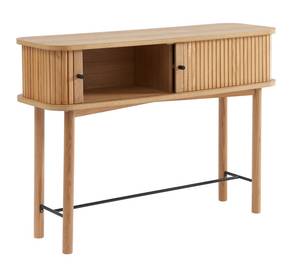 Table console Mati Marron - En partie en bois massif - 110 x 78 x 35 cm