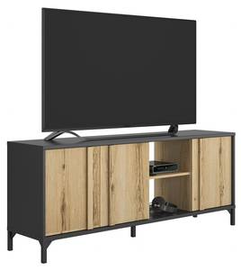 Meuble TV Esteban Beige - Bois manufacturé - 40 x 66 x 160 cm