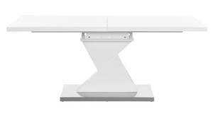 Table extensible NOWATA Blanc - Bois manufacturé - 90 x 75 x 220 cm