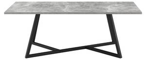 Couchtisch Mosta Schwarz - Holzwerkstoff - 120 x 45 x 60 cm