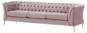 Dreisitzer-Sofa Chesterfield Modern Flieder