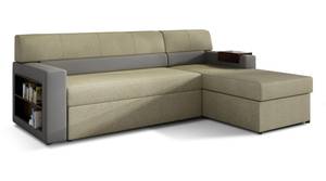 Ecksofa RIC Beige - Ecru - Ecke davorstehend rechts