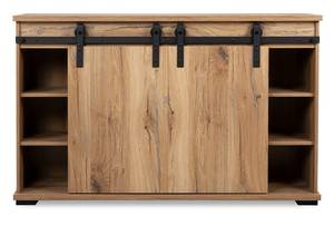 Sideboard Manzano Beige - Holzwerkstoff - 40 x 87 x 140 cm