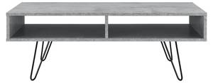 Table Basse Moreno Gris - Métal - 100 x 35 x 60 cm