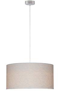 Lampe à suspension MARICIA Gris - Métal - Papier - 50 x 26 x 50 cm