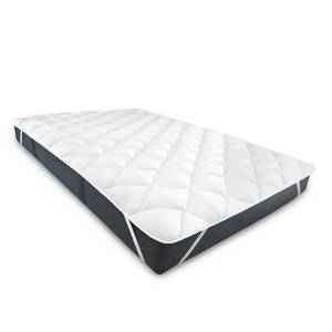 Surmatelas 140x200 - certifié oeko tex Blanc - Textile - 140 x 3 x 200 cm