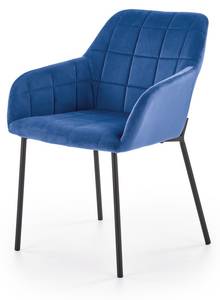 Chaise K305 Bleu - Textile - 58 x 80 x 57 cm