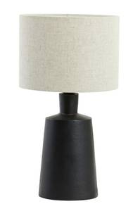 Zylinder Lampenschirm Livigno Natürlich Braun - Textil - 25 x 18 x 25 cm