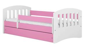 Kinderbett Jona Pink - Tiefe: 164 cm