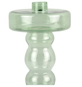 Bougeoir pawn Vert - Verre - 11 x 31 x 11 cm