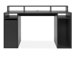 Bureau Newcastle Noir - Bois manufacturé - 71 x 86 x 140 cm