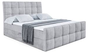 Boxspringbett APO-Z Hellgrau - Breite: 200 cm - H3