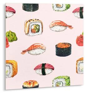 Selbstklebende Fliesen (9 St.) Sushi Kunststoff - 30 x 30 x 1 cm