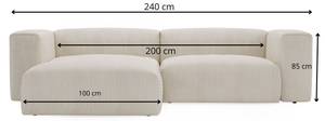 Ecksofa LANDI Creme