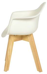 Chaise pour enfant 2er Set Blanc - Matière plastique - 41 x 58 x 41 cm