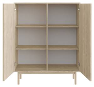 Highboard NEKSTO Braun - Holzwerkstoff - 101 x 124 x 40 cm